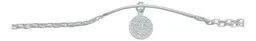 Pulsera Esclava Bismark Placa Movible Plata .925 19cm - Imagen 7