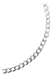Pulsera Esclava Plata 925 Cadena Cubana Barbada - Imagen 3