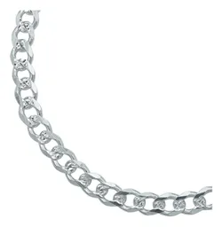 Pulsera Esclava Plata 925 Cubana Diamantada para Hombre Modelo 1472 - Imagen 4