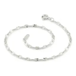 Pulsera Esclava Plata Ley 925 Diseño Granito Sólido Mujer 17.5cm - Imagen 2