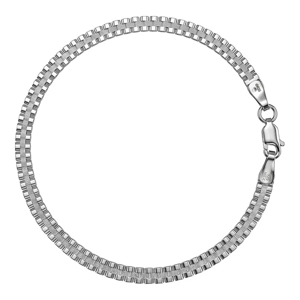 Pulsera esclava rolo estilo reloj de plata .925 de 20 cm Joyaris joyería mexicana