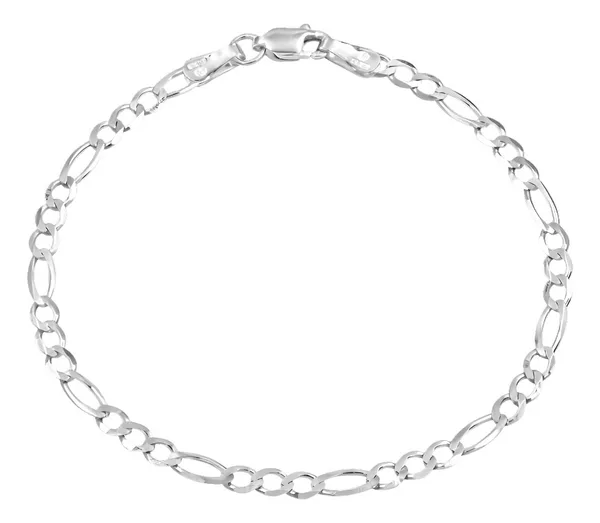 Pulsera Plata 925 Figaro 3x1 Clásica Unisex - Imagen 1
