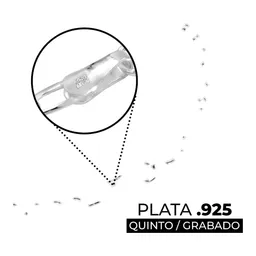 Pulsera Plata .925 Fígaro 3x1 para Hombre 14cm - Imagen 4