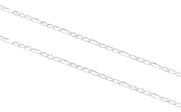 Pulsera de Plata 925 Cadena Figaro Eslabones 16cm para Mujer - Imagen 2