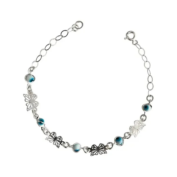 Pulsera Plata 925 Diseño Clásico Ajustable para Mujer - Imagen 1