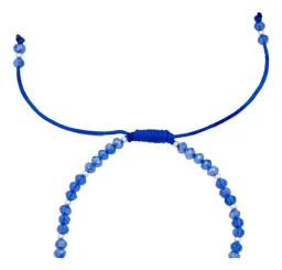 Pulsera Plata .925 Nudo Bruja con 7 Chakras y Ojo Turco Ajustable - Imagen 4