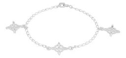 Pulsera Plata 925 Nudo de Bruja con Colgantes - Imagen 3