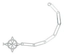 Pulsera Plata 925 Nudo Bruja con Zirconias Amuleto Protección - Imagen 4