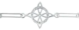 Pulsera Plata 925 Nudo Bruja con Zirconias Amuleto Protección - Imagen 5