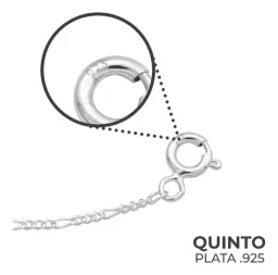 Pulsera Plata 925 Nudo Bruja Cadena Figaro Bolas Vino Ajustable - Imagen 5