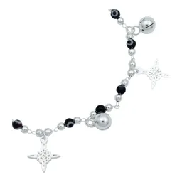 Pulsera Plata 925 Nudo de Bruja con Ojo Turco y Cascabeles para Mujer - Imagen 3