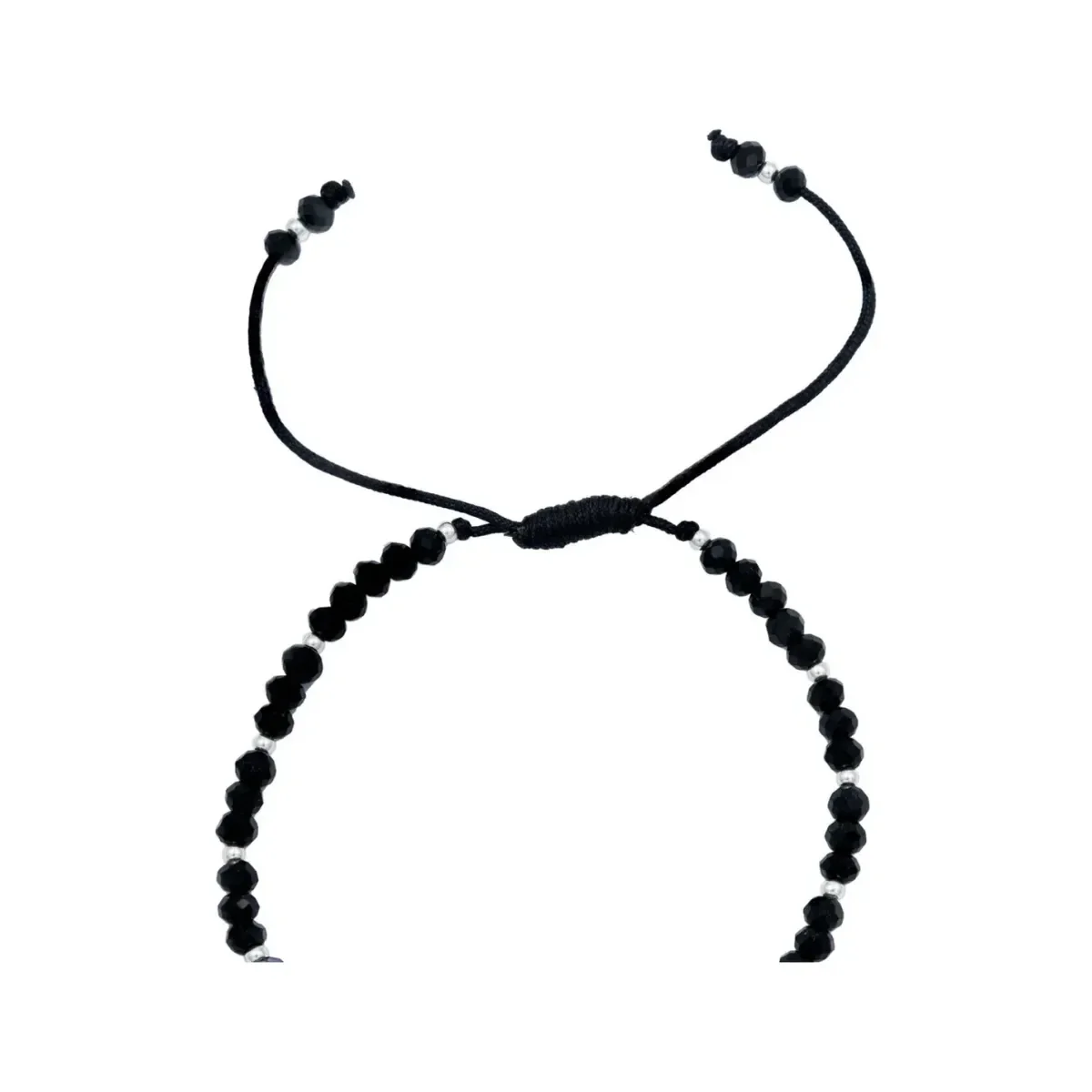 Pulsera Plata 925 Nudo de Bruja Ojo Turco 7 Chakras Ajustable - Imagen 4