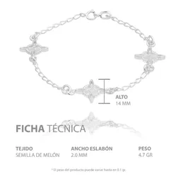 Pulsera Plata 925 Nudo de Bruja Protección Celta para Mujer - Imagen 5