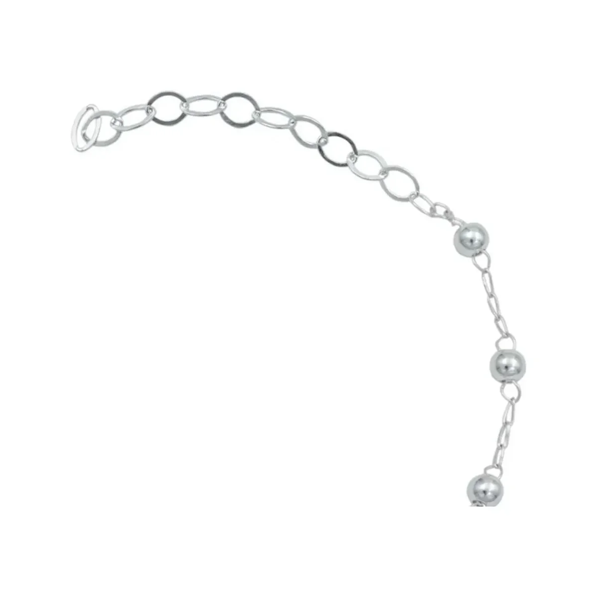 Pulsera Plata 925 Nudo de Bruja con Zirconia Ajustable Solitario - Imagen 3