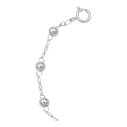 Pulsera Plata 925 Nudo de Bruja con Zirconia Ajustable Solitario - Imagen 4