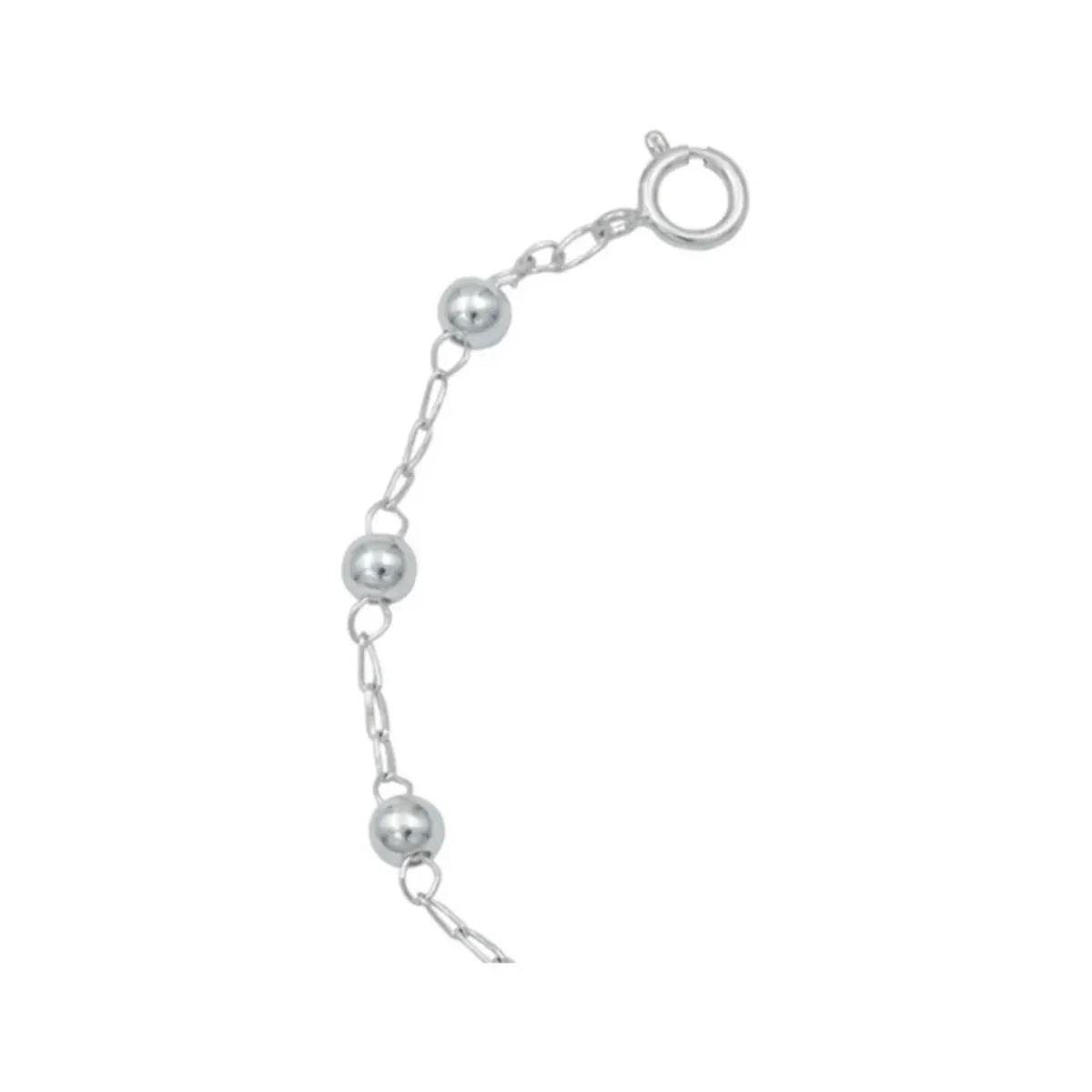 Pulsera Plata 925 Nudo de Bruja con Zirconia Ajustable Solitario - Imagen 4