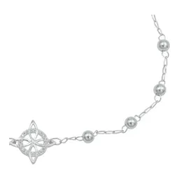Pulsera Plata 925 Nudo de Bruja con Zirconia Ajustable Solitario - Imagen 6