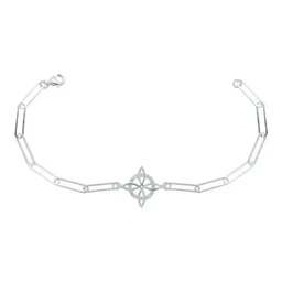 Pulsera Plata 925 Nudo Bruja con Zirconias Amuleto Protección - Imagen 1