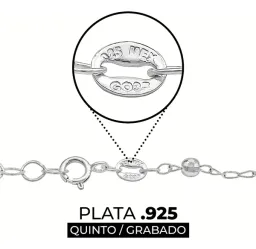 Pulsera de Plata 925 Nudo de Bruja con Bolitas Facetadas Ajustable - Imagen 3