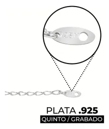 Pulsera de Plata 925 Nudo de Bruja Calado con Cadena Barbada - Imagen 3