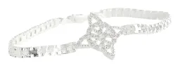 Pulsera Plata 925 Nudo de Bruja Diamantada con Zirconias - Imagen 1