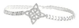 Pulsera Plata 925 Nudo de Bruja Diamantada con Zirconias - Imagen 3