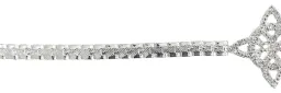 Pulsera Plata 925 Nudo de Bruja Diamantada con Zirconias - Imagen 4