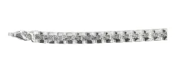 Pulsera Plata 925 Nudo de Bruja Diamantada con Zirconias - Imagen 6