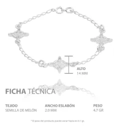 Pulsera Plata 925 Nudo de Bruja Protección Celta para Mujer - Imagen 5