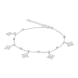 Pulsera Plata 925 Nudos de Bruja con Ancla Ajustable - Imagen 2