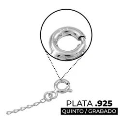 Pulsera Plata 925 Nudos de Bruja con Ancla Ajustable - Imagen 3