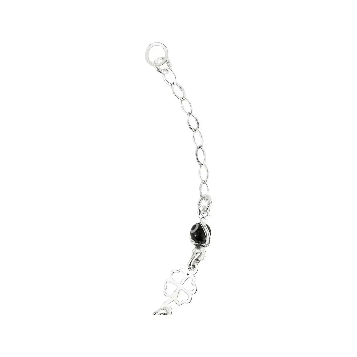 Pulsera Ojo Turco Ajustable Multicolor Plata .925 - Imagen 4