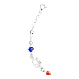 Pulsera Ojo Turco Ajustable Multicolor Plata .925 - Imagen 5