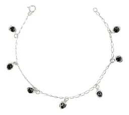 Pulsera Plata 925 Ojo Turco Colores Protección para Mujer - Imagen 1