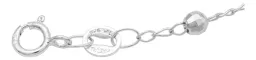 Pulsera Plata 925 Ojo Turco Rojo Ajustable Mujer - Imagen 4