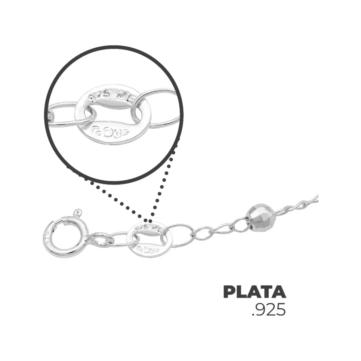 Pulsera Plata 925 Ojo Turco Rojo Ajustable Mujer - Imagen 5