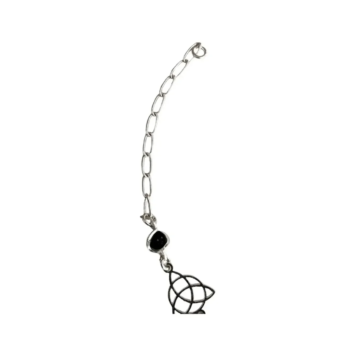 Pulsera Plata 925 Ajustable Ojo Turco Triqueta Multicolor - Imagen 5