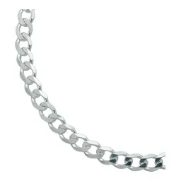 Pulsera Plata 925 Cadena Cubana Abierta Hombre 20cm - Imagen 3