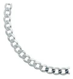 Pulsera Plata 925 Cadena Cubana Eslabón 5mm para Hombre 21cm - Imagen 5