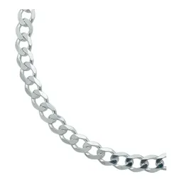 Pulsera Plata 925 Cadena Cubana Eslabón 5mm para Hombre 21cm - Imagen 6