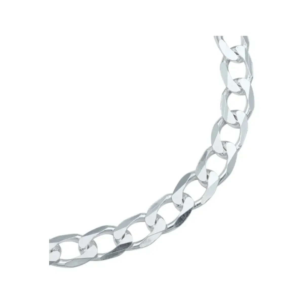 Pulsera Plata 925 Cadena Cubana Gruesa para Hombre - Imagen 3