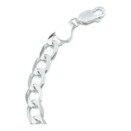 Pulsera Plata 925 Cadena Cubana Gruesa para Hombre - Imagen 6
