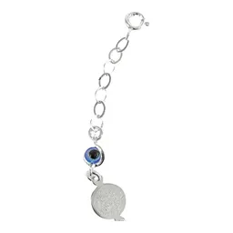 Pulsera Plata 925 con Medallas San Benito Multicolor Ajustable - Imagen 4