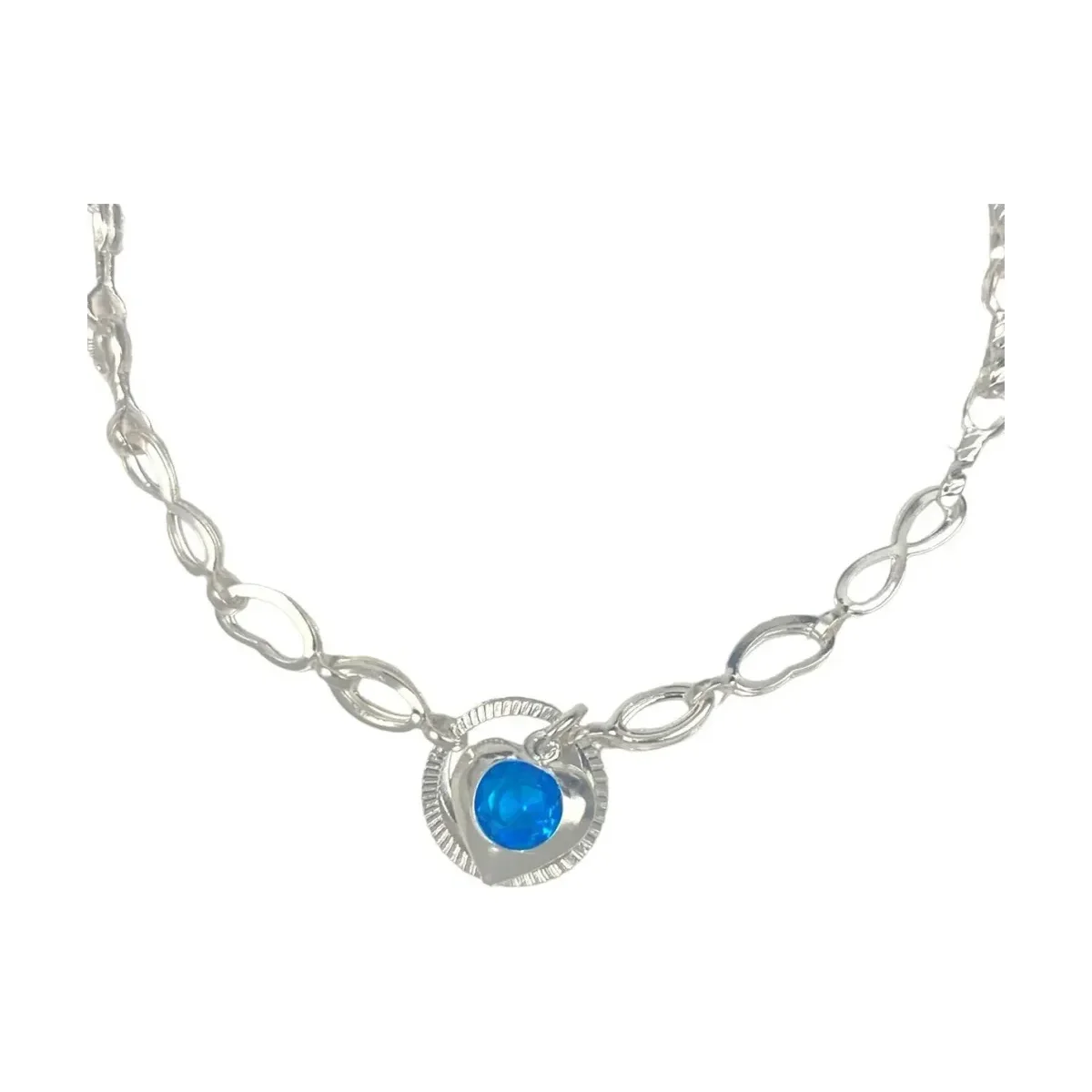 Pulsera Plata 925 Corazón Infinito Ajustable para Mujer Modelo 406 - Imagen 2