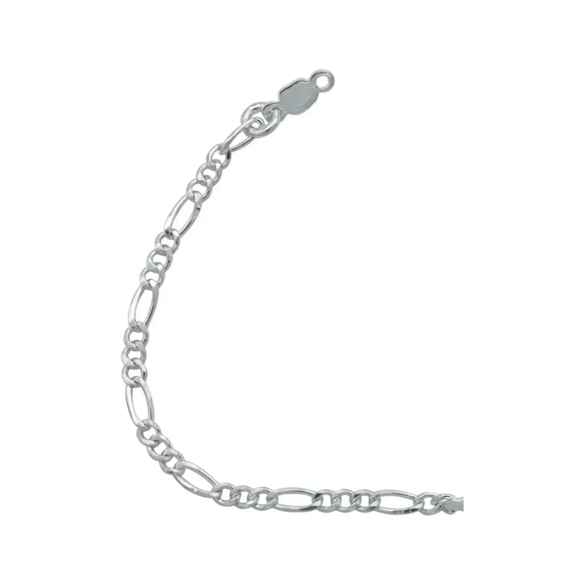 Pulsera Plata 925 Dije Corazón del Mar Cristal Blanco - Imagen 3