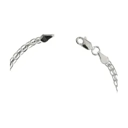 Pulsera Plata 925 Doble Infinito con Corazón Ajustable - Imagen 3