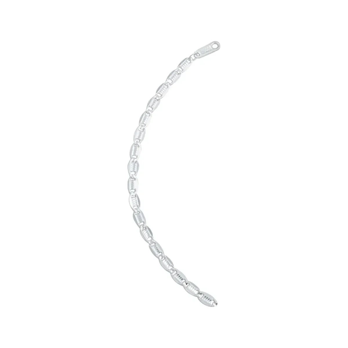 Pulsera Plata 925 Marinera Diamantada Mujer - Imagen 2