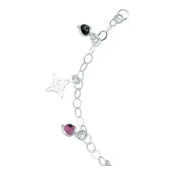 Pulsera Plata .925 Nudo Bruja Ojo Turco Ajustable para Protección - Imagen 4