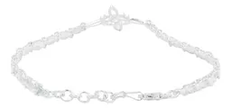 Pulsera Plata 925 Nudo Bruja Zirconias Colores Ajustable - Imagen 4
