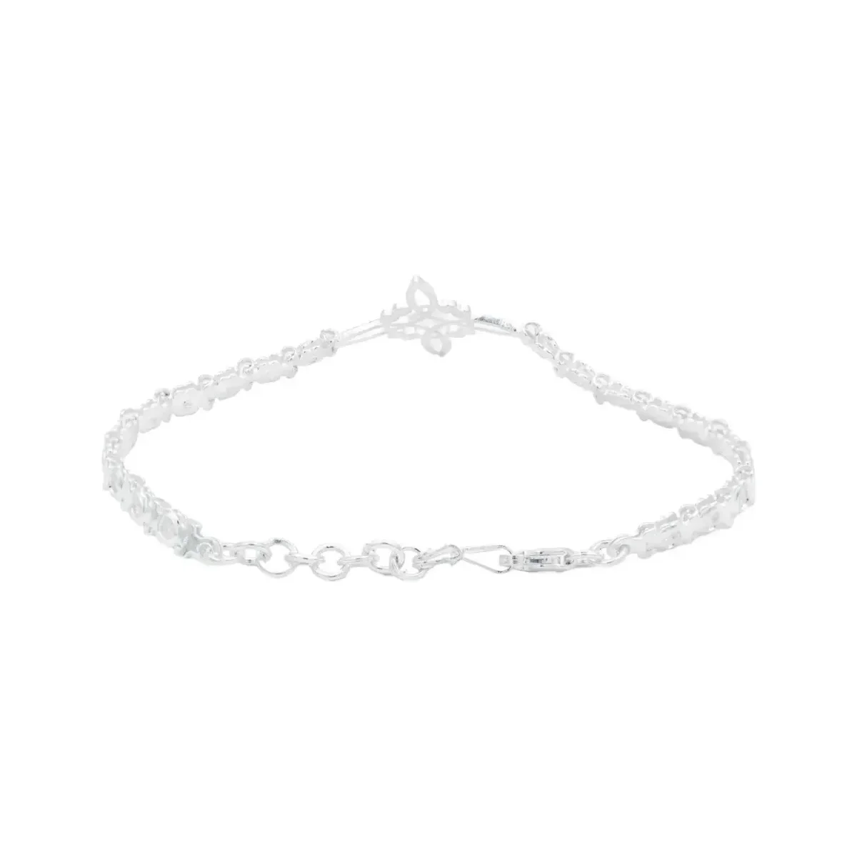 Pulsera Plata 925 Nudo Bruja Zirconias Colores Ajustable - Imagen 4